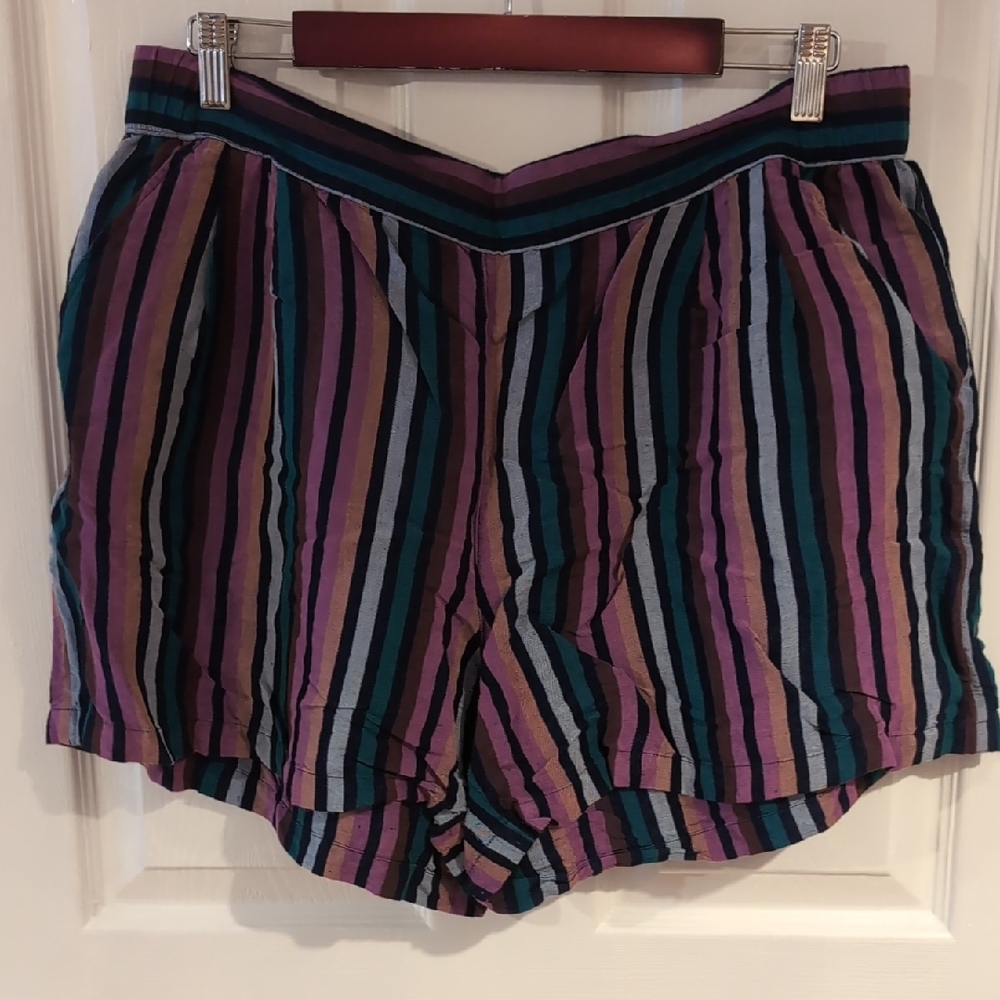 Striped Women's Shorts
